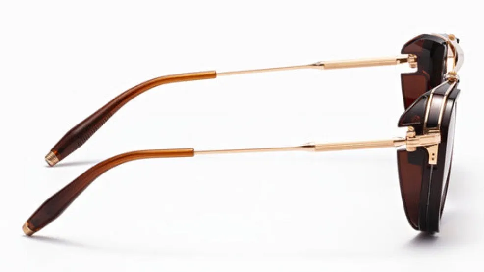 ECHO-AKS 204C Crystal Brown / White Gold