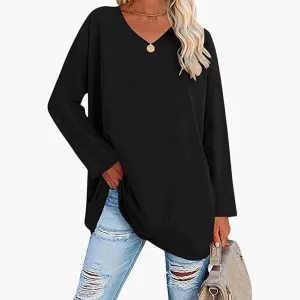 Elegant Loose Long Sleeve Top for Women