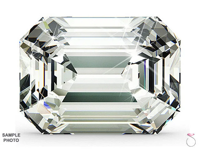 Emerald Cut Loose Diamond GIA Certified 0.72ct F-VS1
