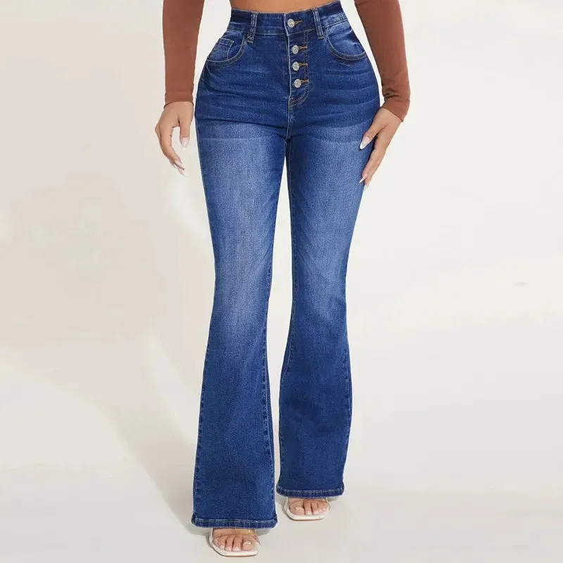 Emma - Fashion high-waisted stretch jeans