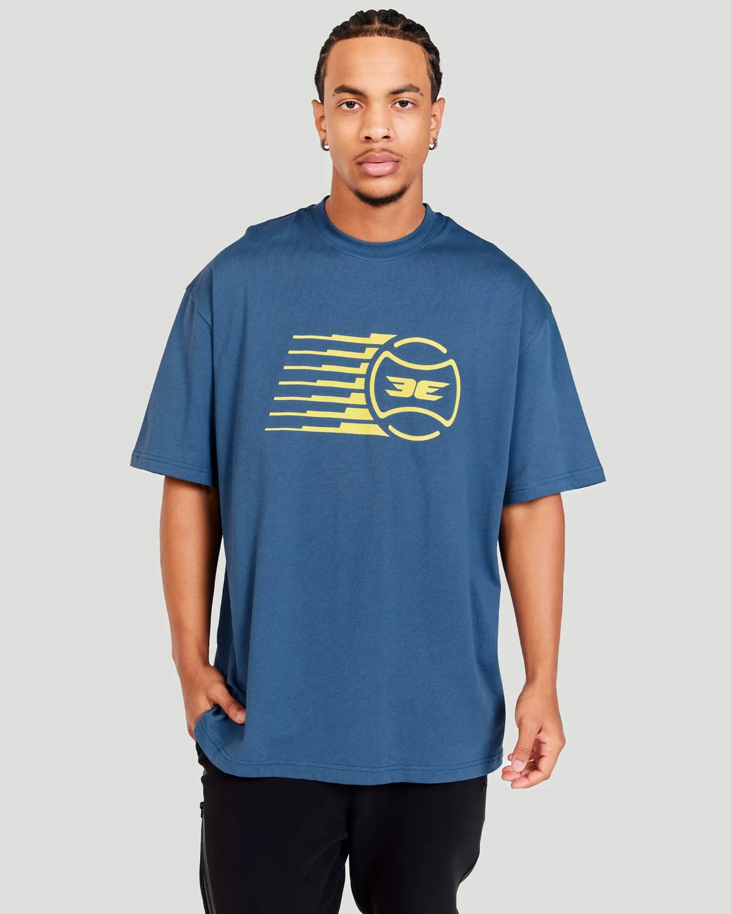 Empire Oversized Tee - Navy