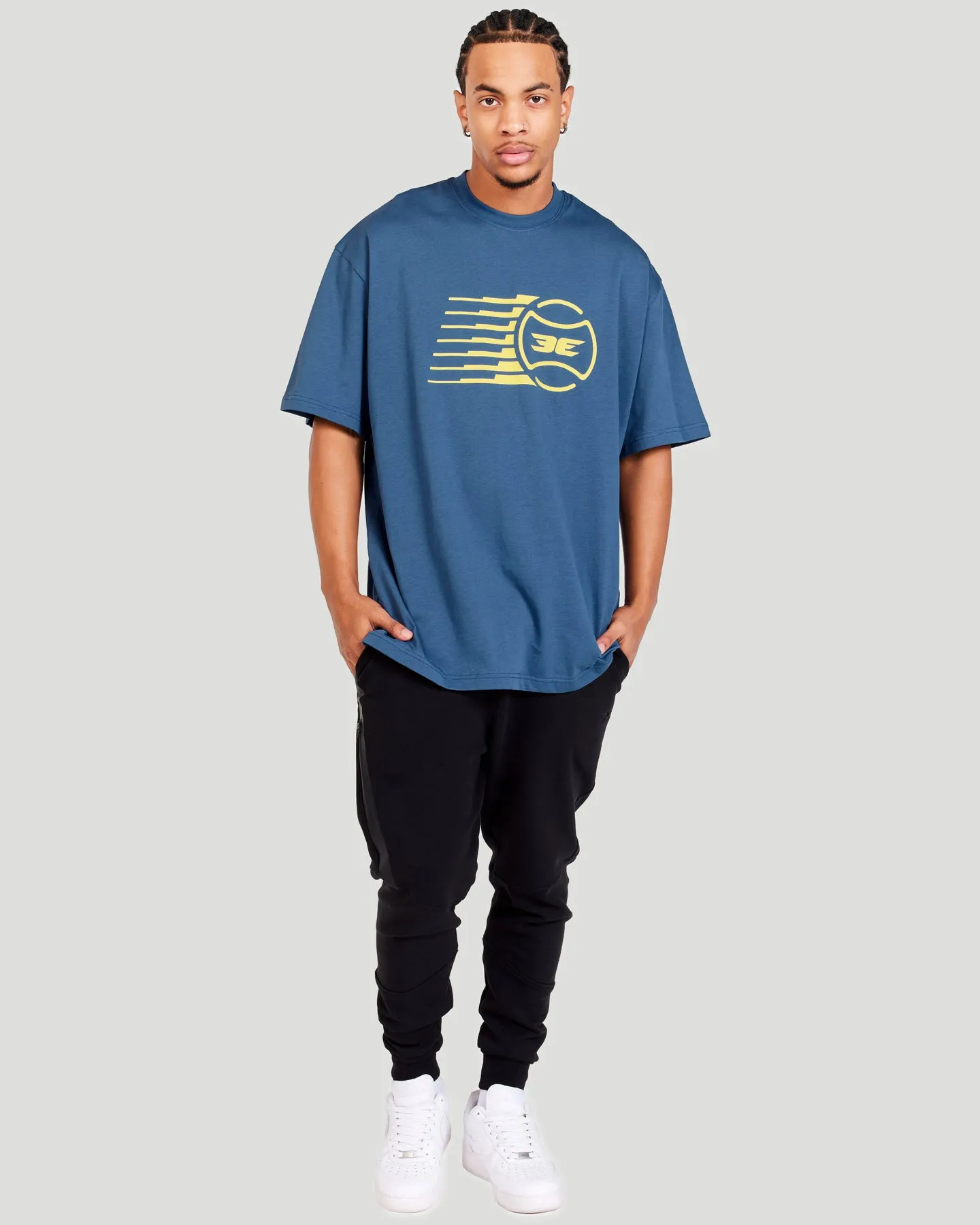 Empire Oversized Tee - Navy