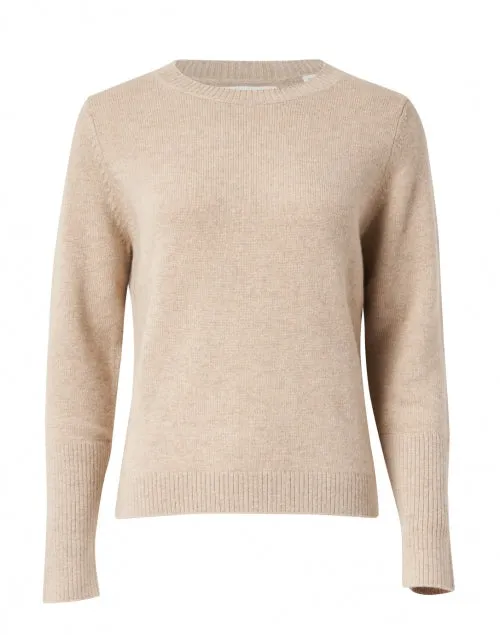 Essential Oatmeal Beige Cashmere Sweater