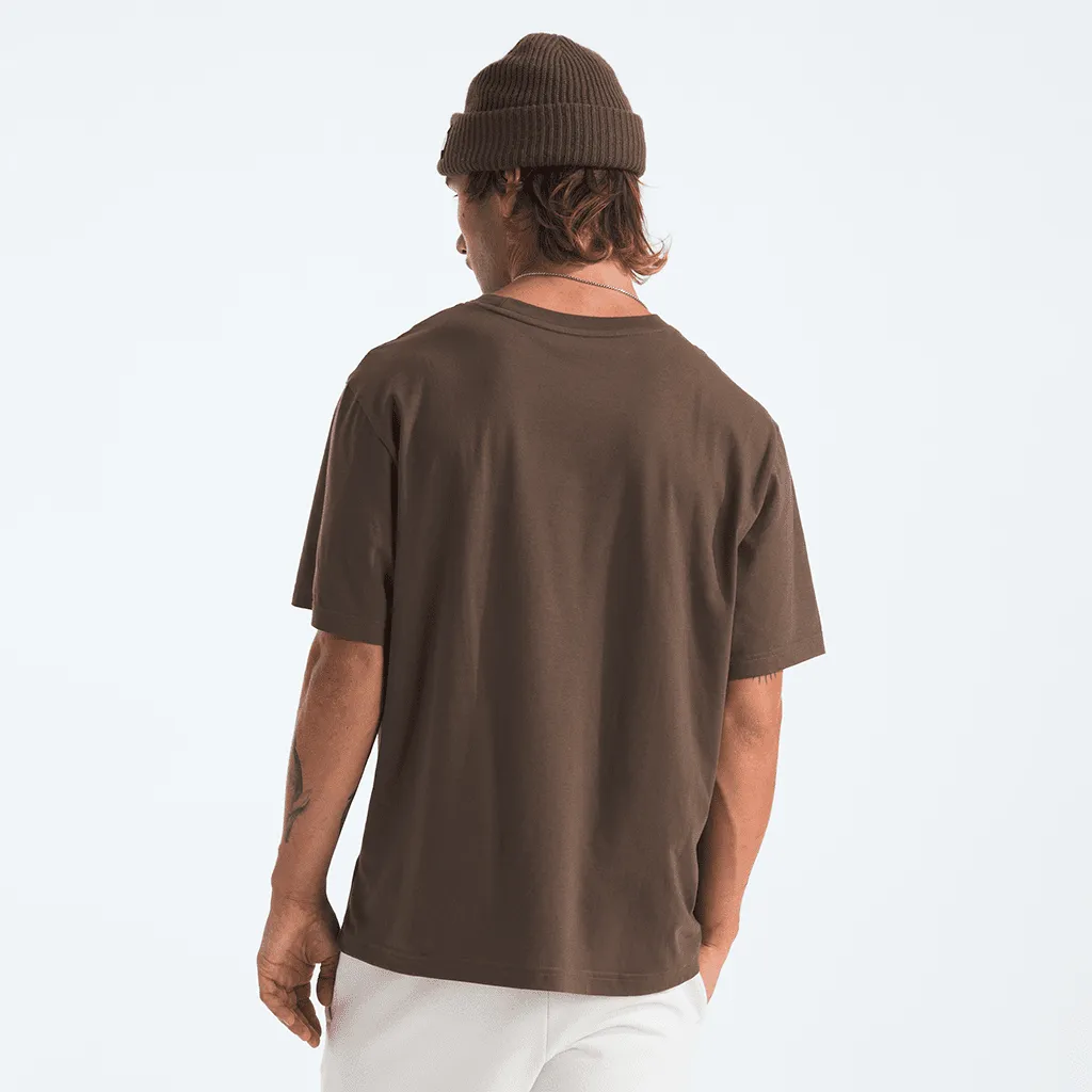 Evolution box fit t-shirt - Smokey brown