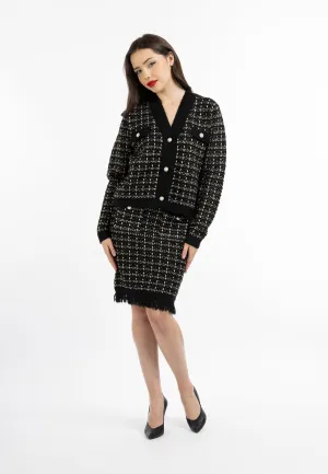 faina Women's Cardigan In A Boucl?© Look