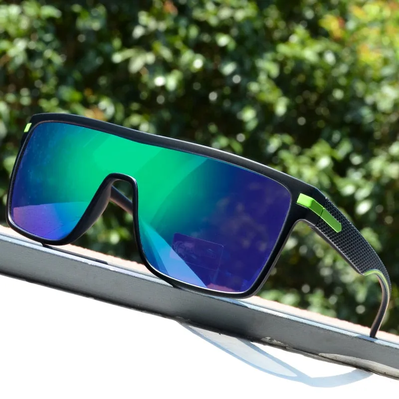 Fashion Polarized Sunglasses For Men Square Oversized Anti Glare Driver Mirror Sun Glasses Women UV400 Goggles Male