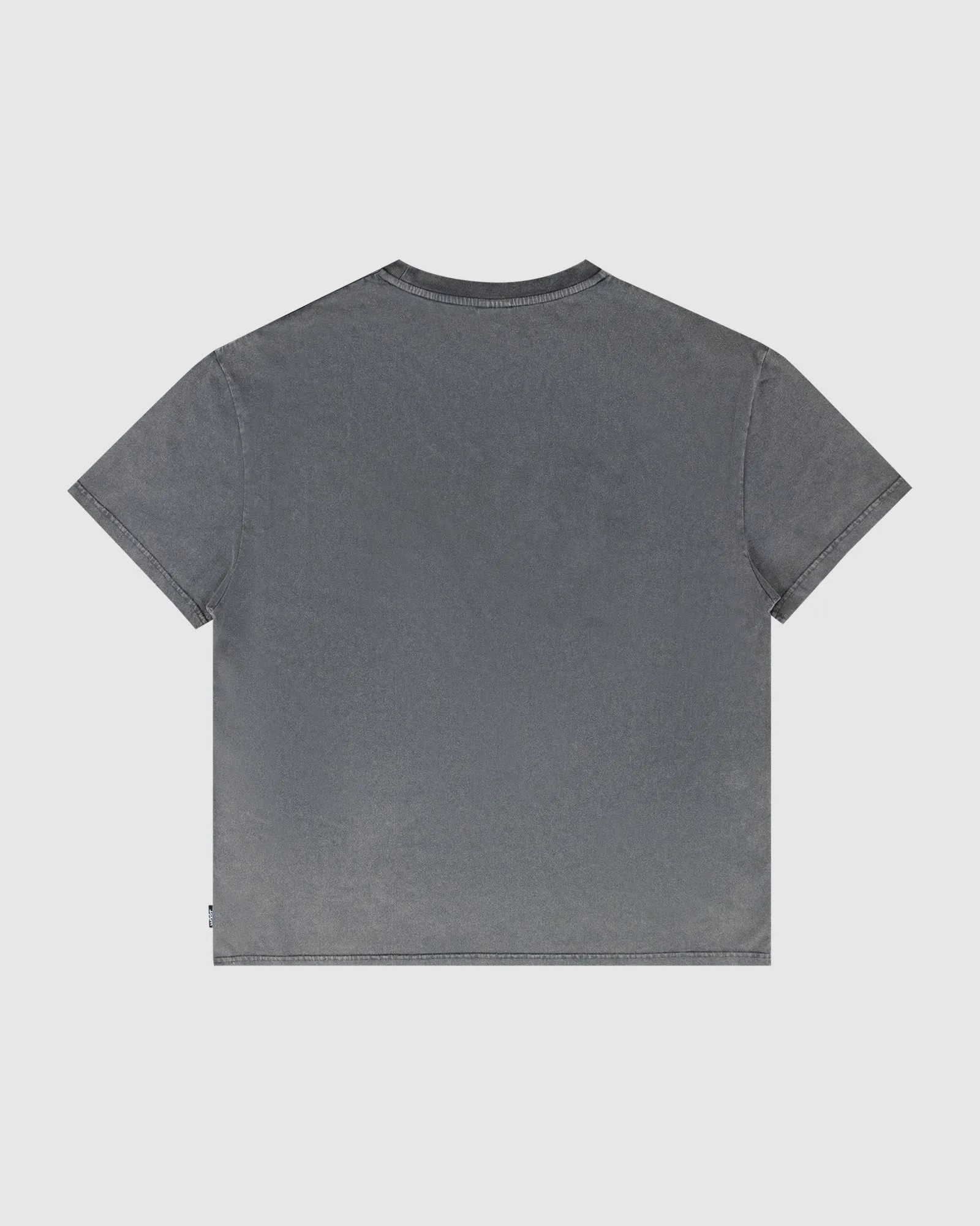 FIEND BOX FIT TEE - WASHED GREY