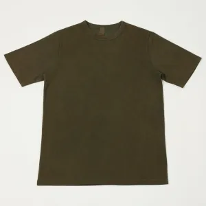 Flea-T 1950s Garment Dyed T-Shirt - Brown