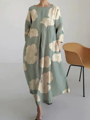 Fortunata® | Loose Round Neck Dress