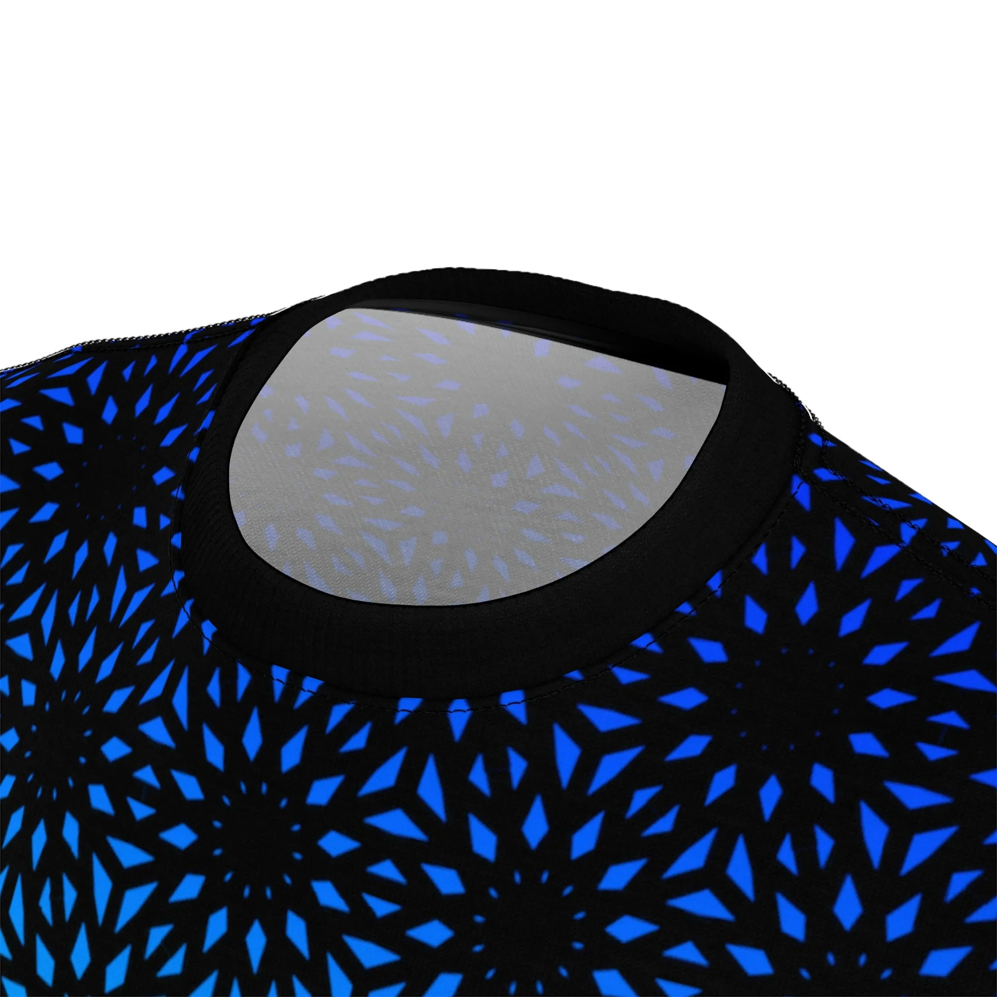 Fractal Flower Unisex AOP Cut & Sew Tee