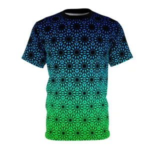 Fractal Flower Unisex AOP Cut & Sew Tee