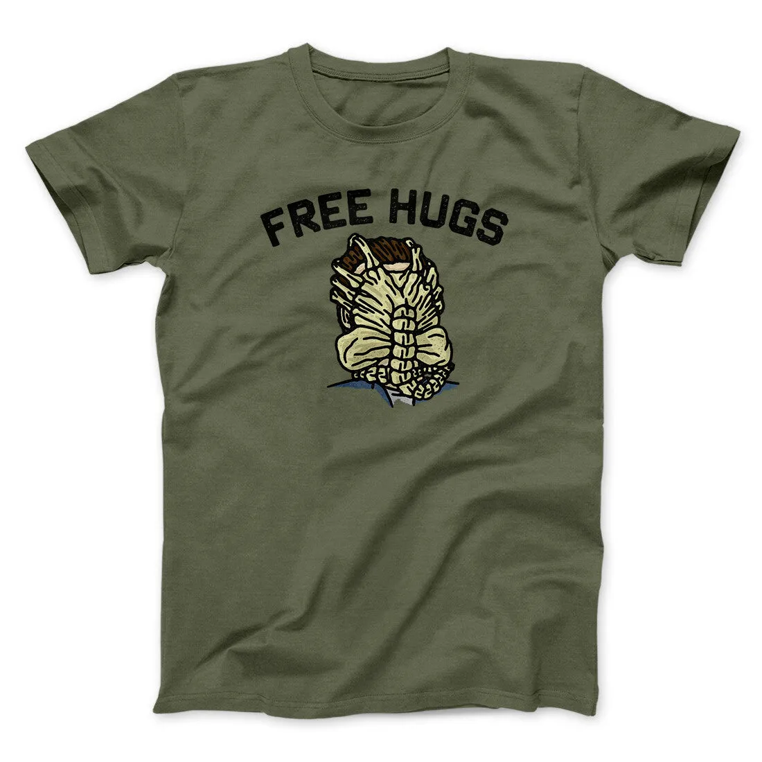 Free Hugs Facehugger Men/Unisex T-Shirt