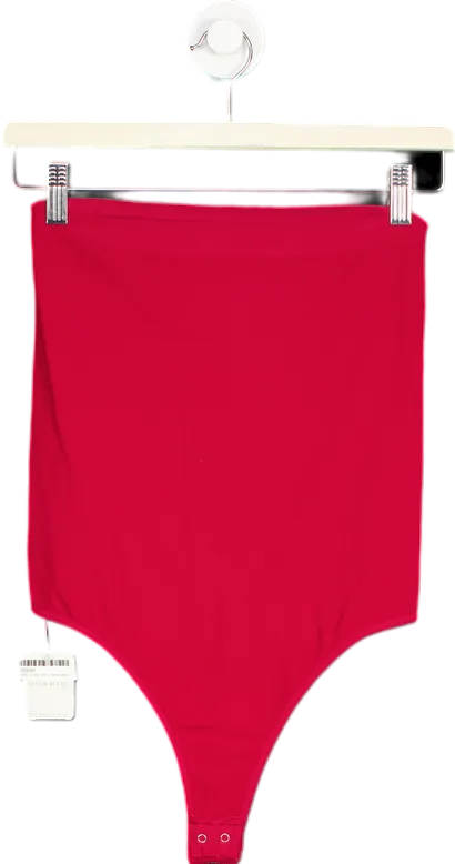 Free People Red Queen of Hearts Bodysuit M-L
