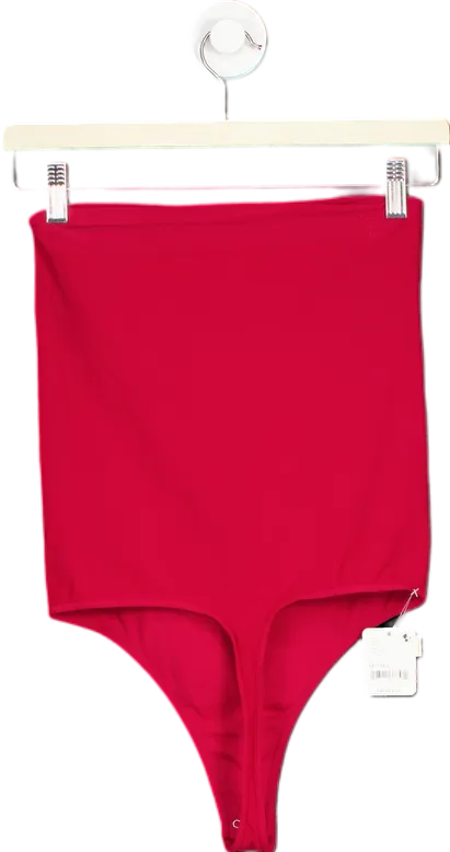 Free People Red Queen of Hearts Bodysuit M-L