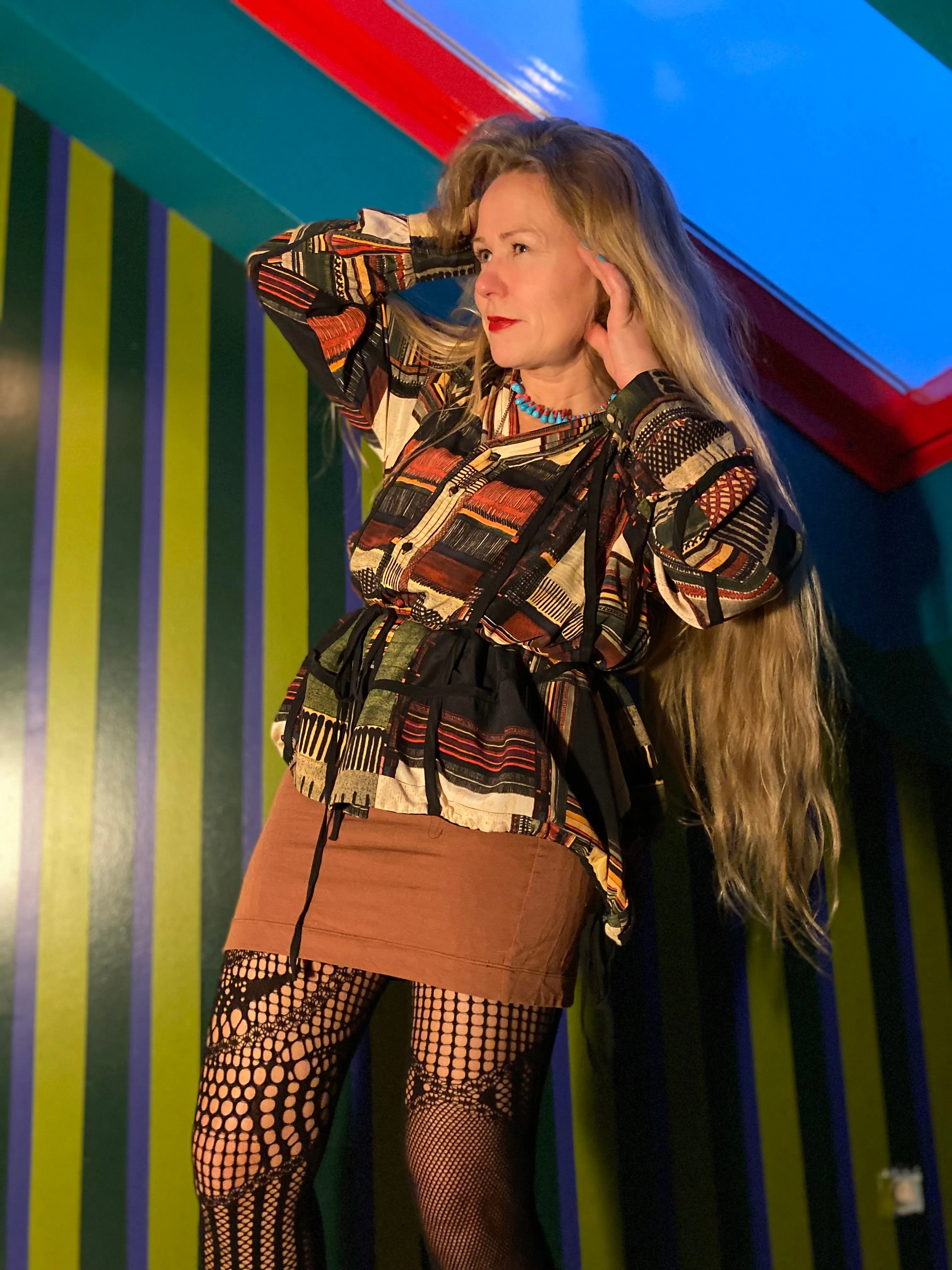 FRIDA Blouse - Tartan