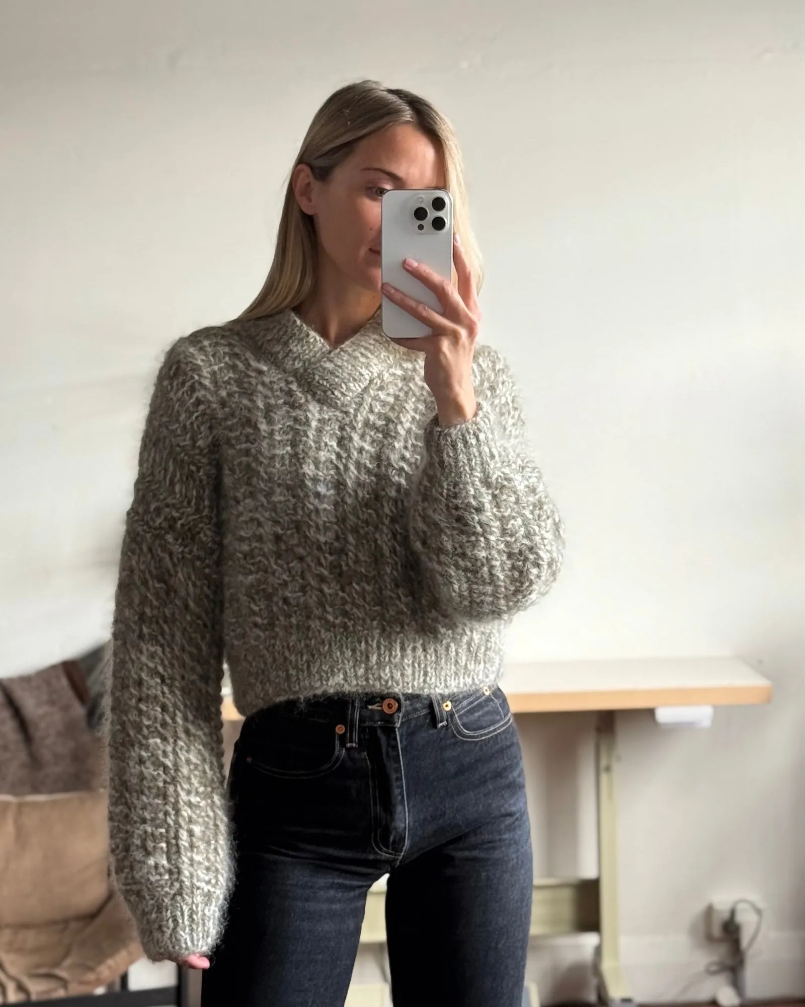 Frisson | Lace Sweater Multi
