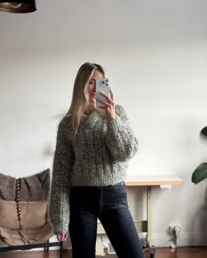 Frisson | Lace Sweater Multi