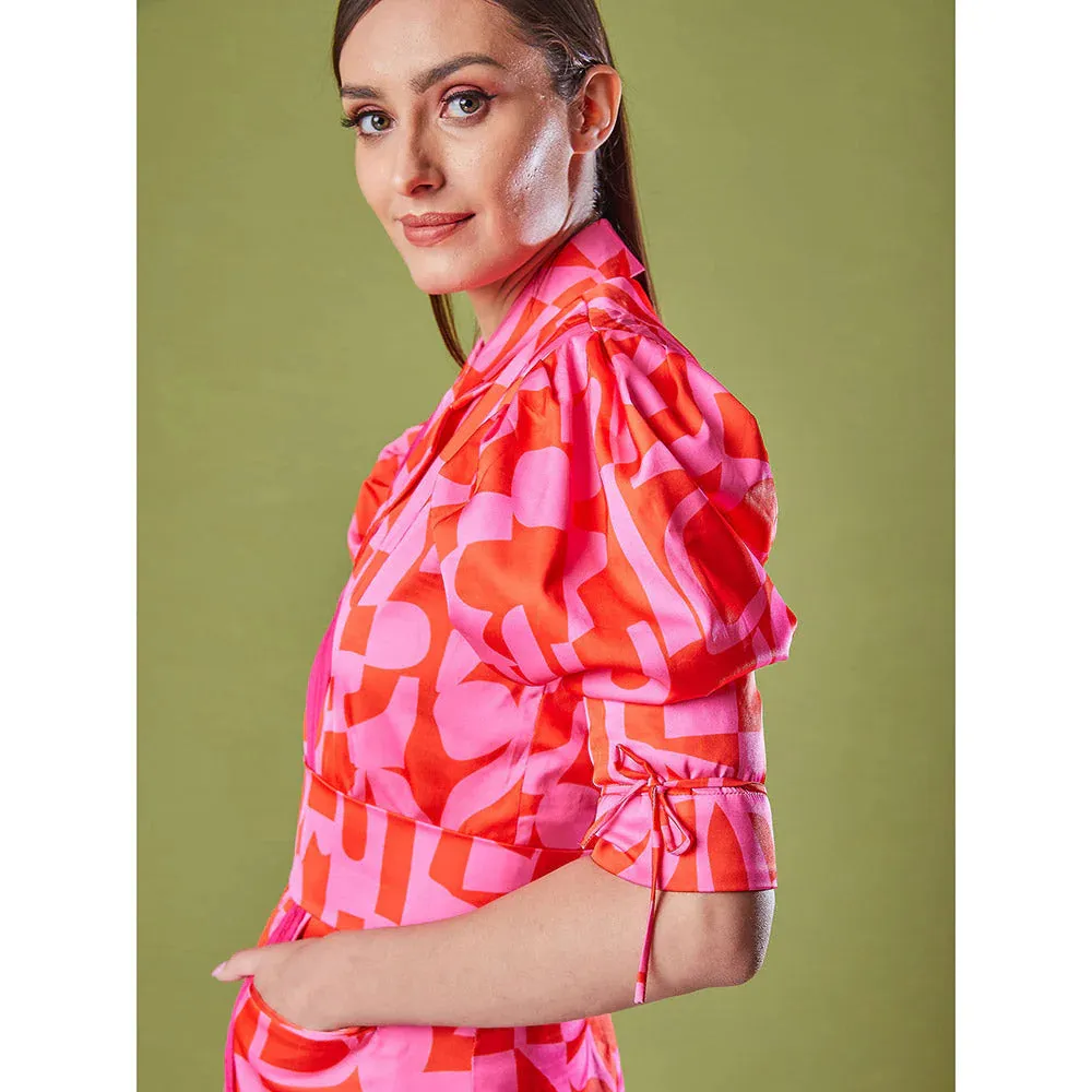 FUGA Bonjour Paree Dress Pink (Set of 2)