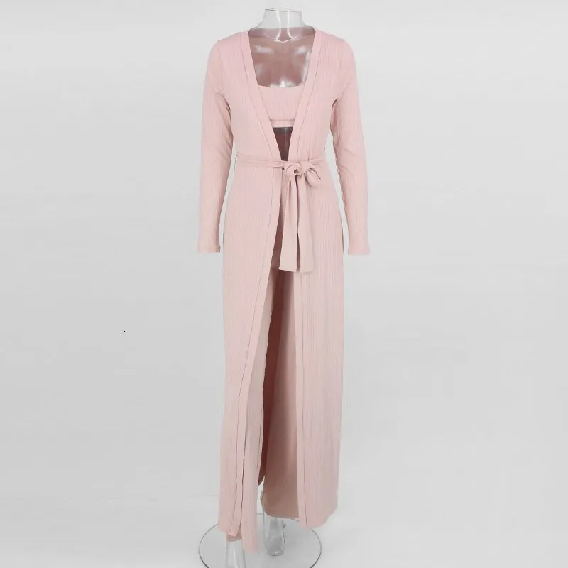 Full Length 3 Piece Sets Women Outfits