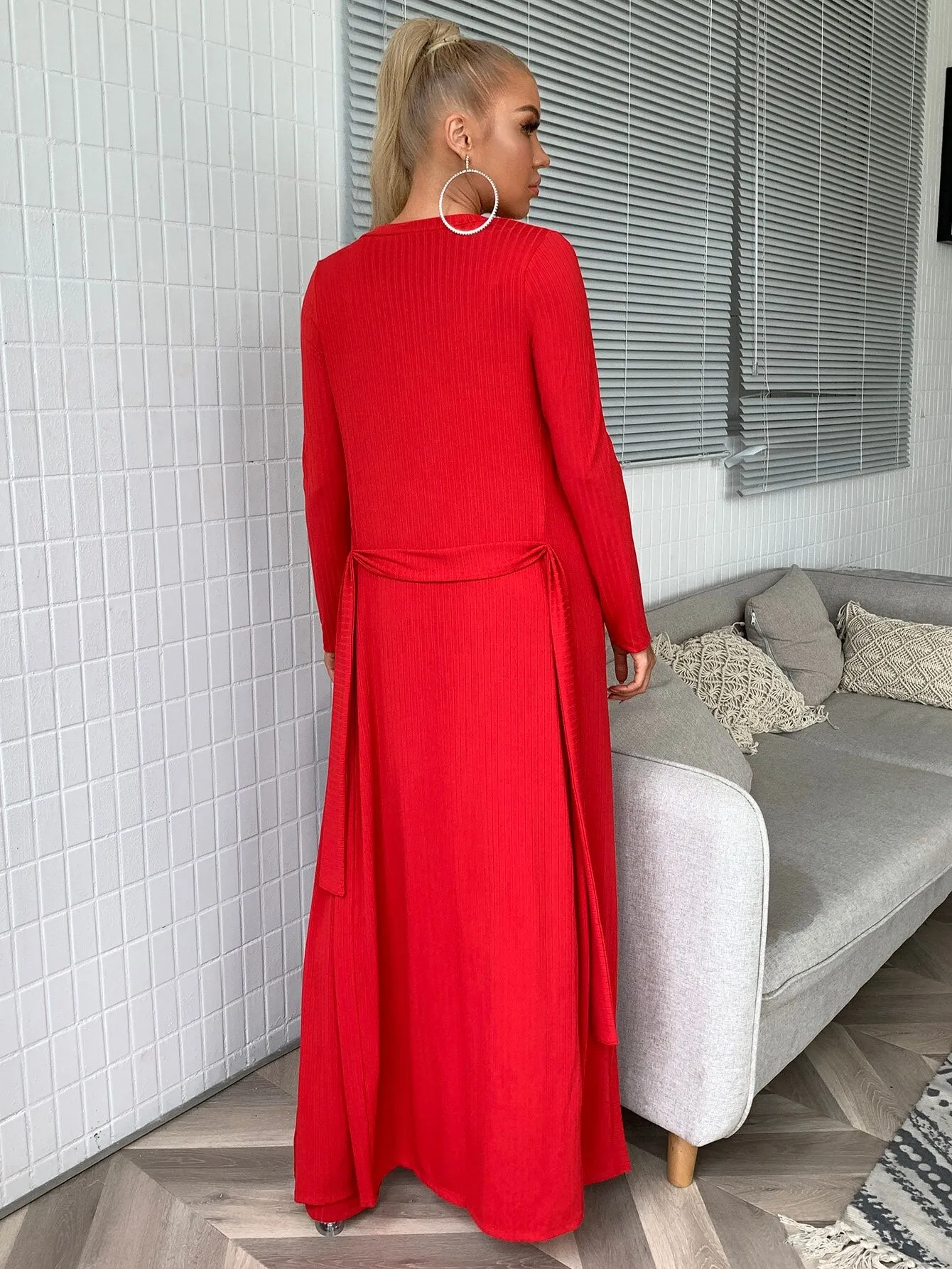 Full Length 3 Piece Sets Women Outfits