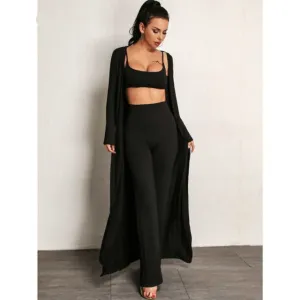 Full Length 3 Piece Sets Women Outfits