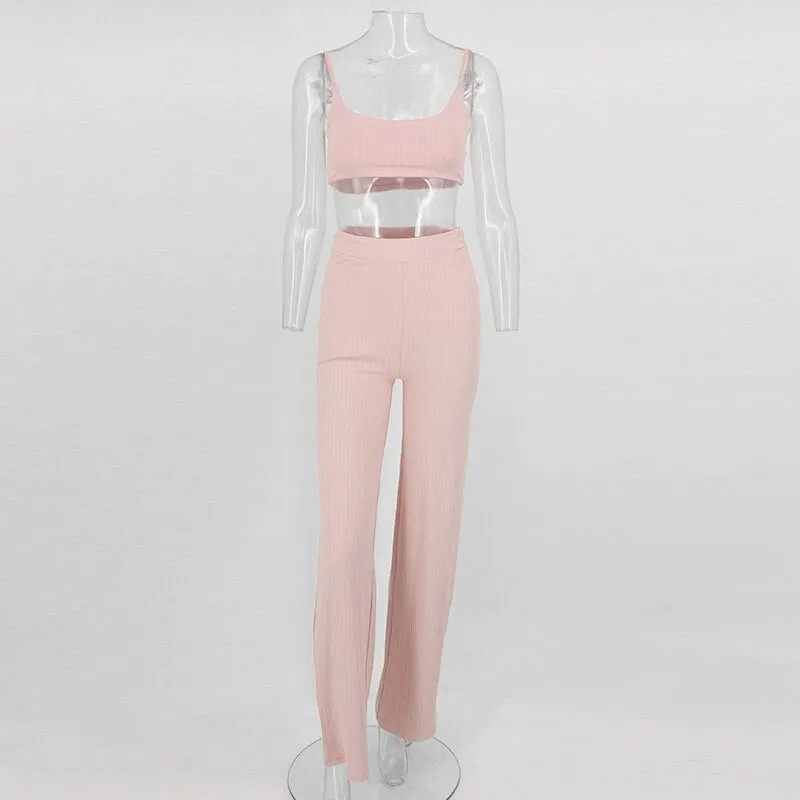 Full Length 3 Piece Sets Women Outfits