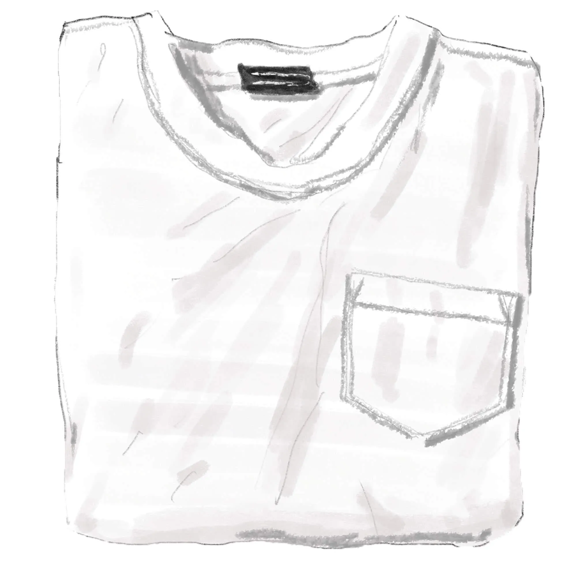 Garment-Dyed Vintage Long Sleeve T-Shirt