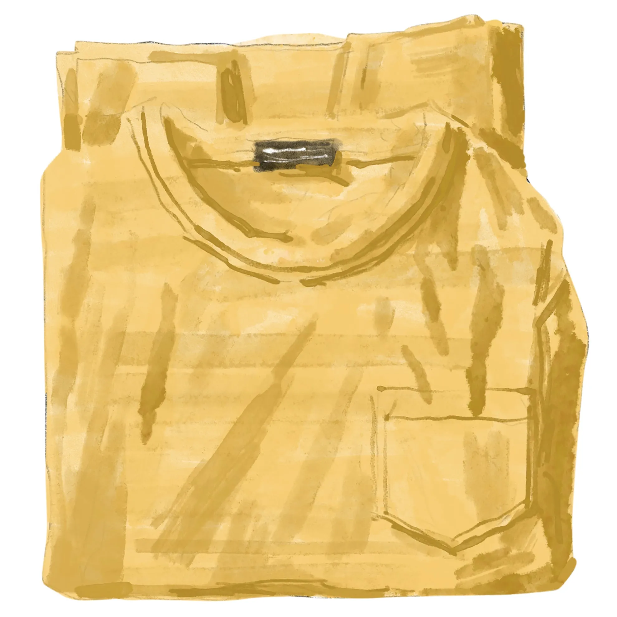 Garment-Dyed Vintage Long Sleeve T-Shirt