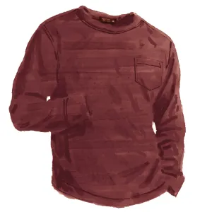 Garment-Dyed Vintage Long Sleeve T-Shirt