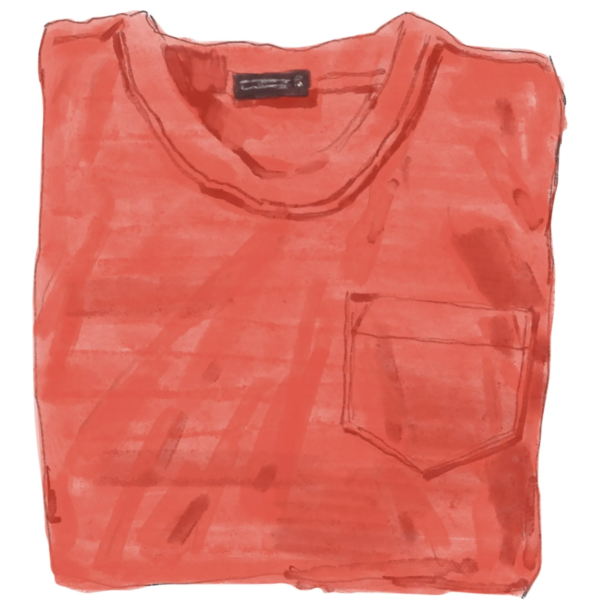 Garment-Dyed Vintage Long Sleeve T-Shirt