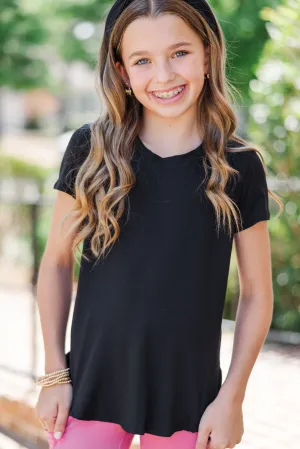 Girls: Let's Meet Later Black Top
