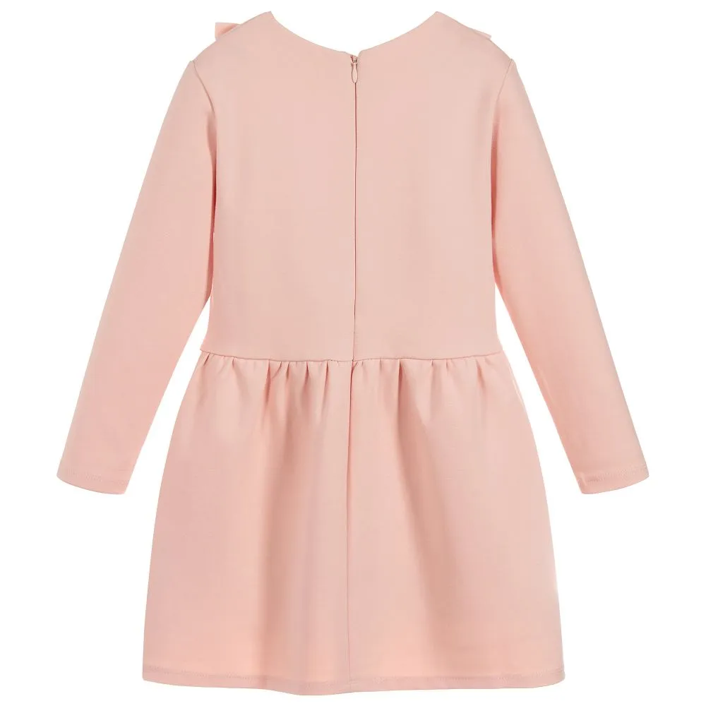Girls Milano Pink Jersey Dress