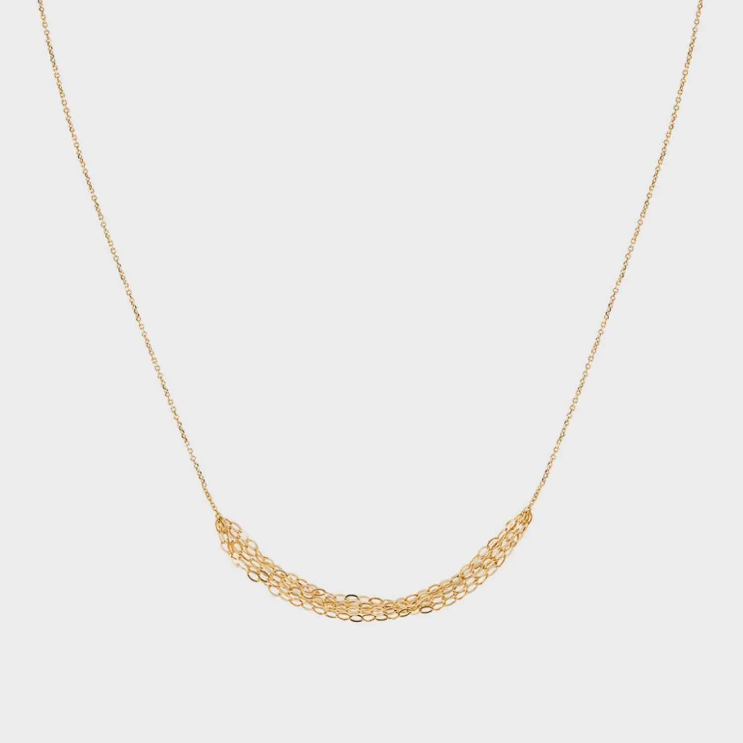 Gold Tassel Necklace