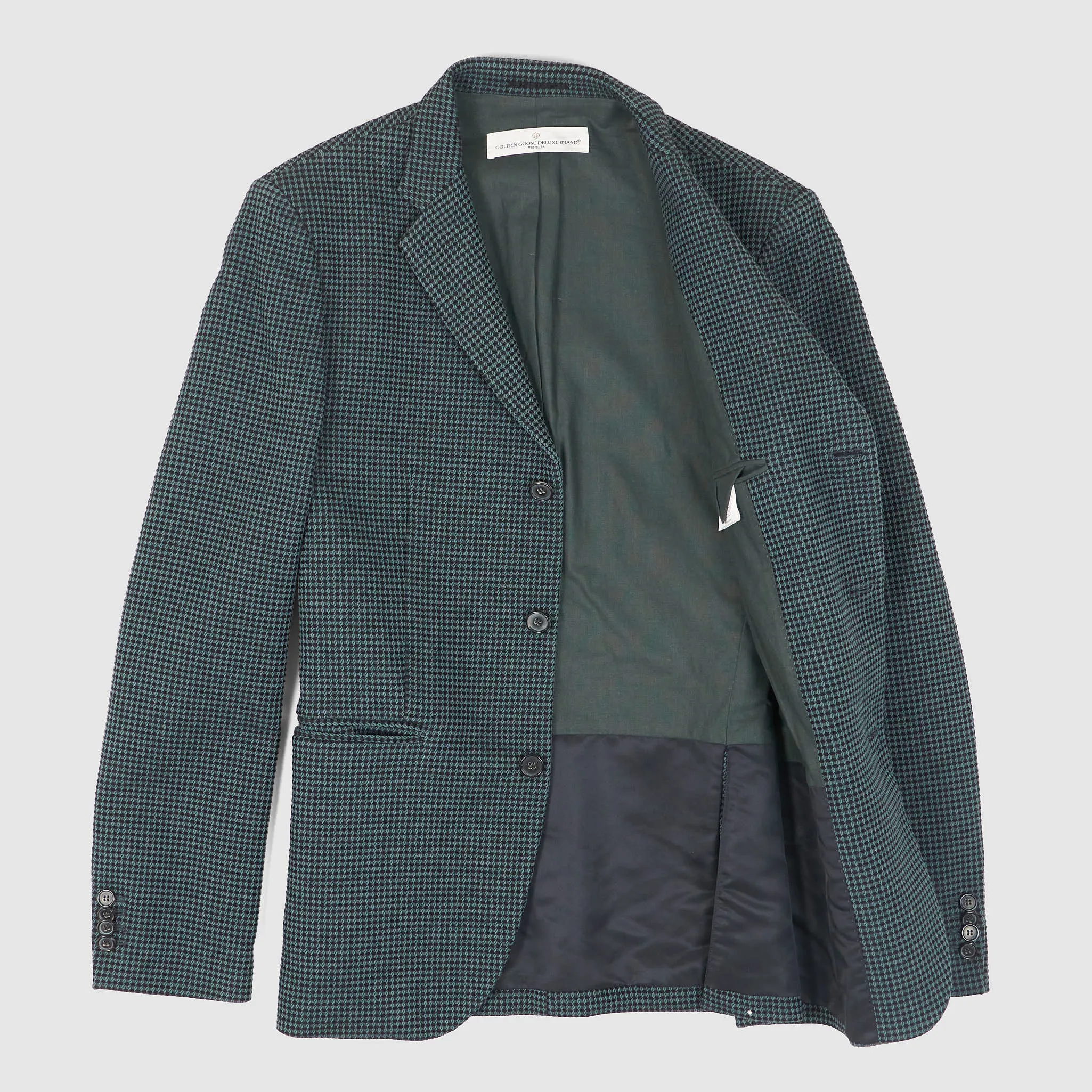 Golden Goose Structured Petrol Blazer