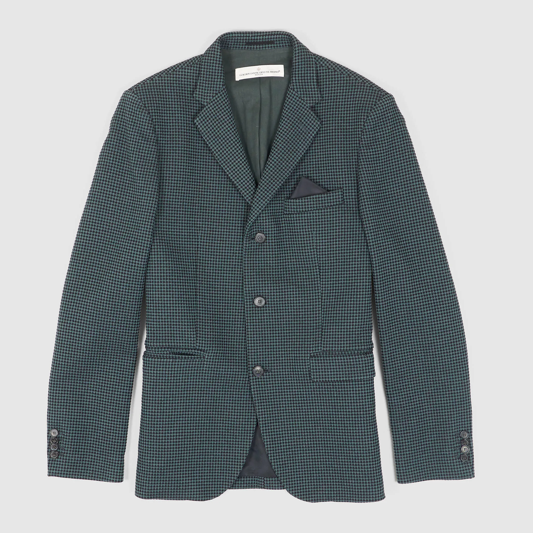 Golden Goose Structured Petrol Blazer