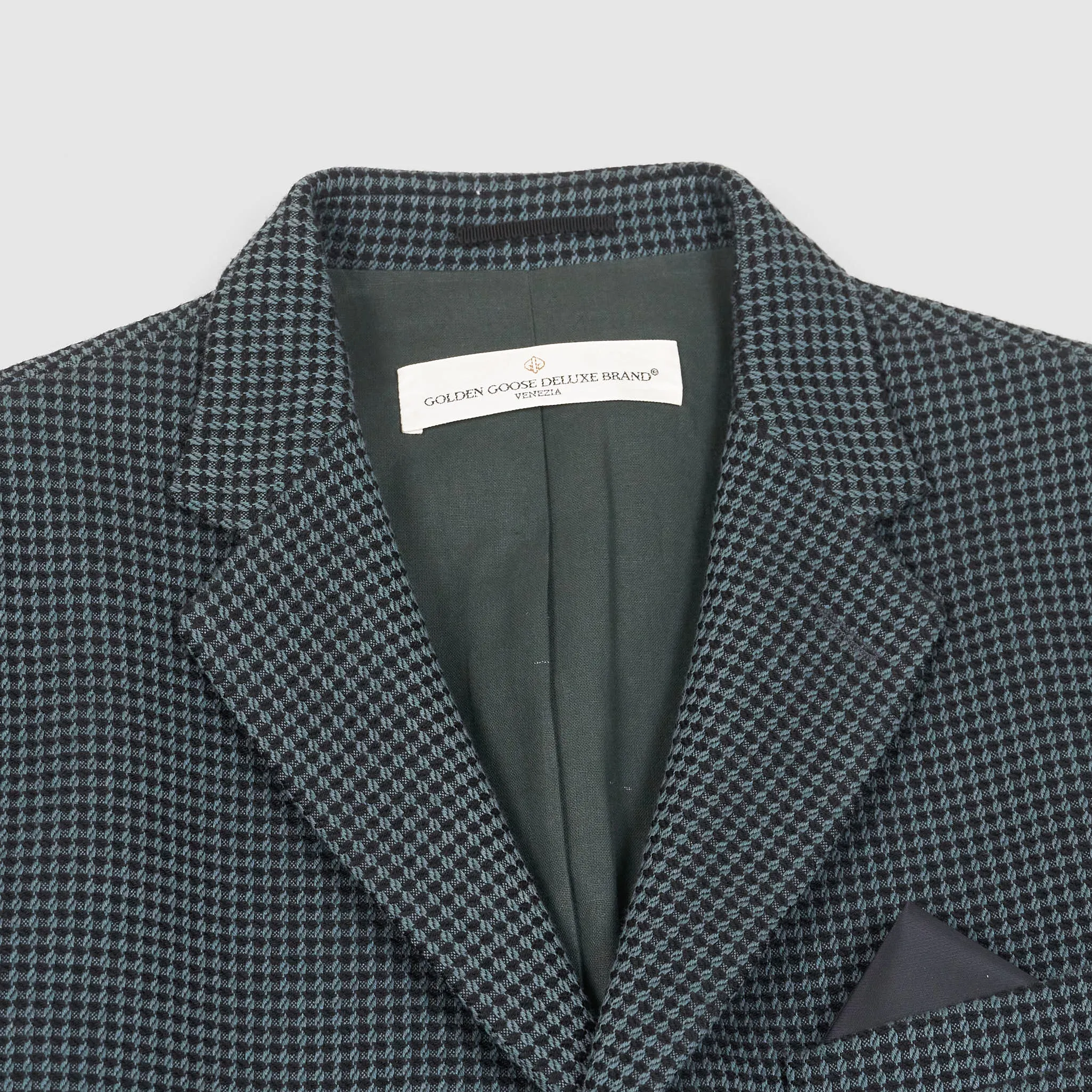 Golden Goose Structured Petrol Blazer