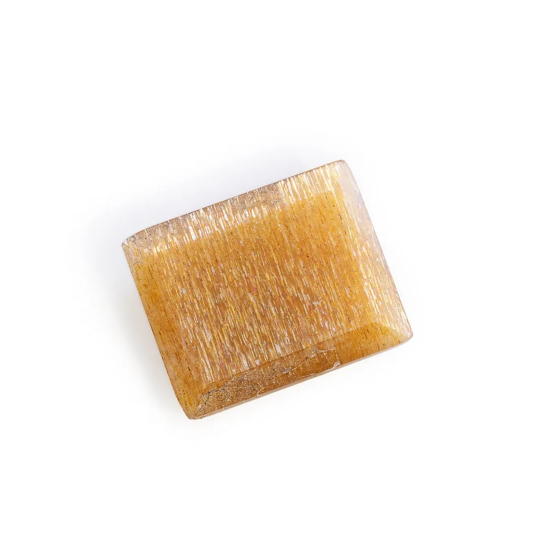 Golden Moonstone 11.76 Carat Faceted Gemstone