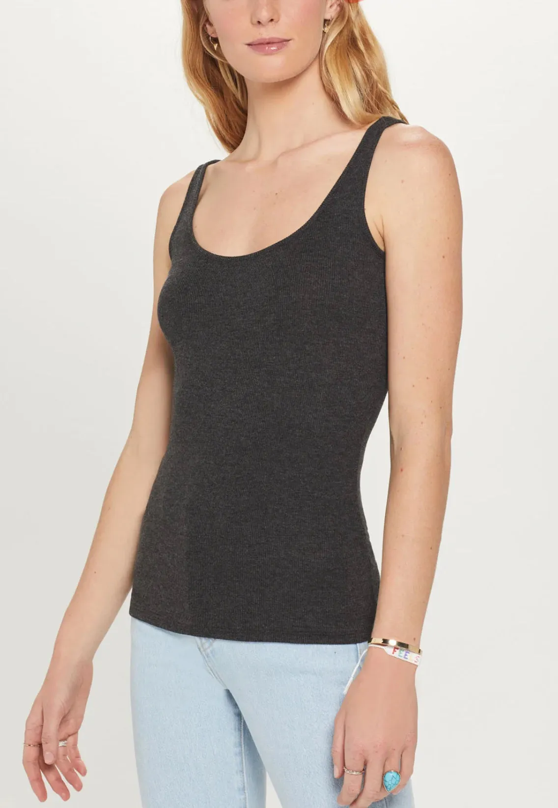 Goldie Cotton Ribbed Tank