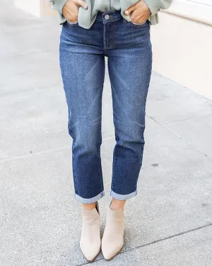 Grace & Lace Premium Denim Jeans - Vintage Dark Wash