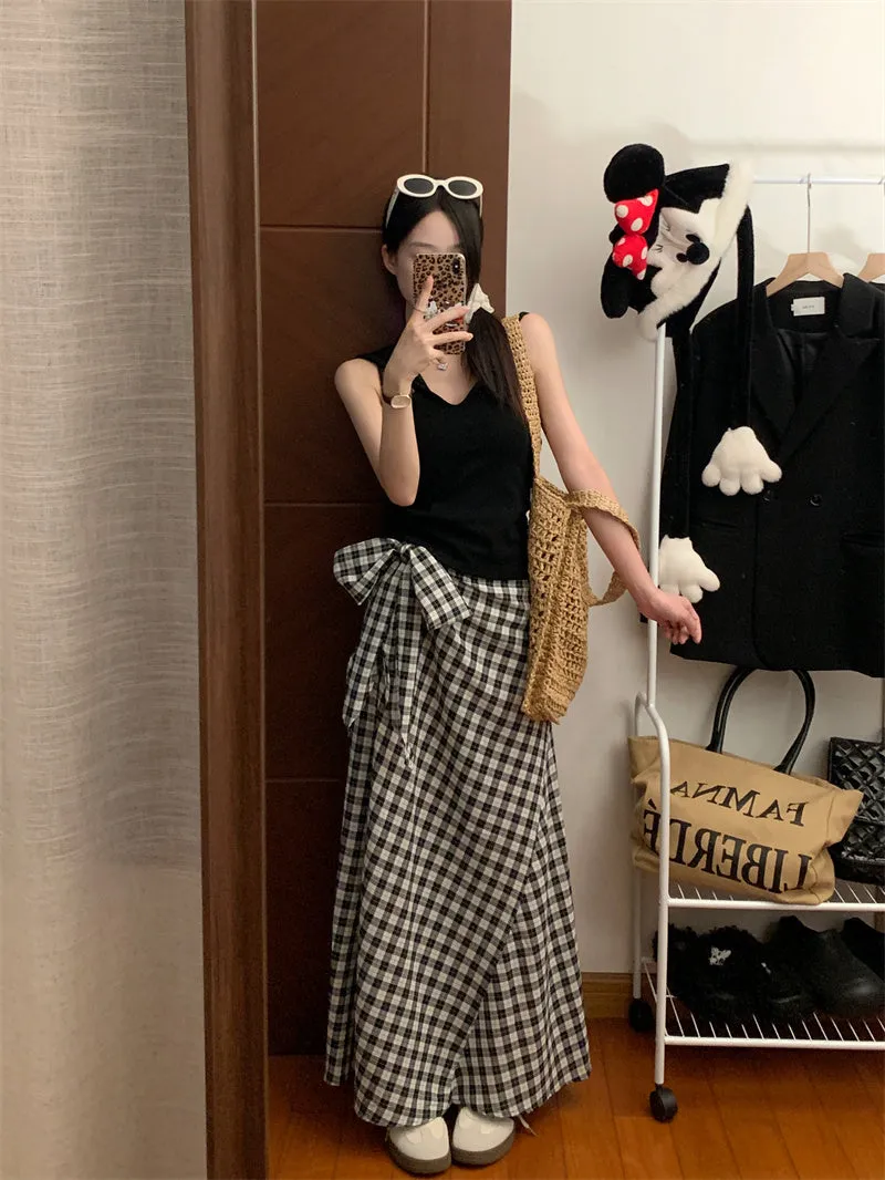 Graceful Bow Skirt