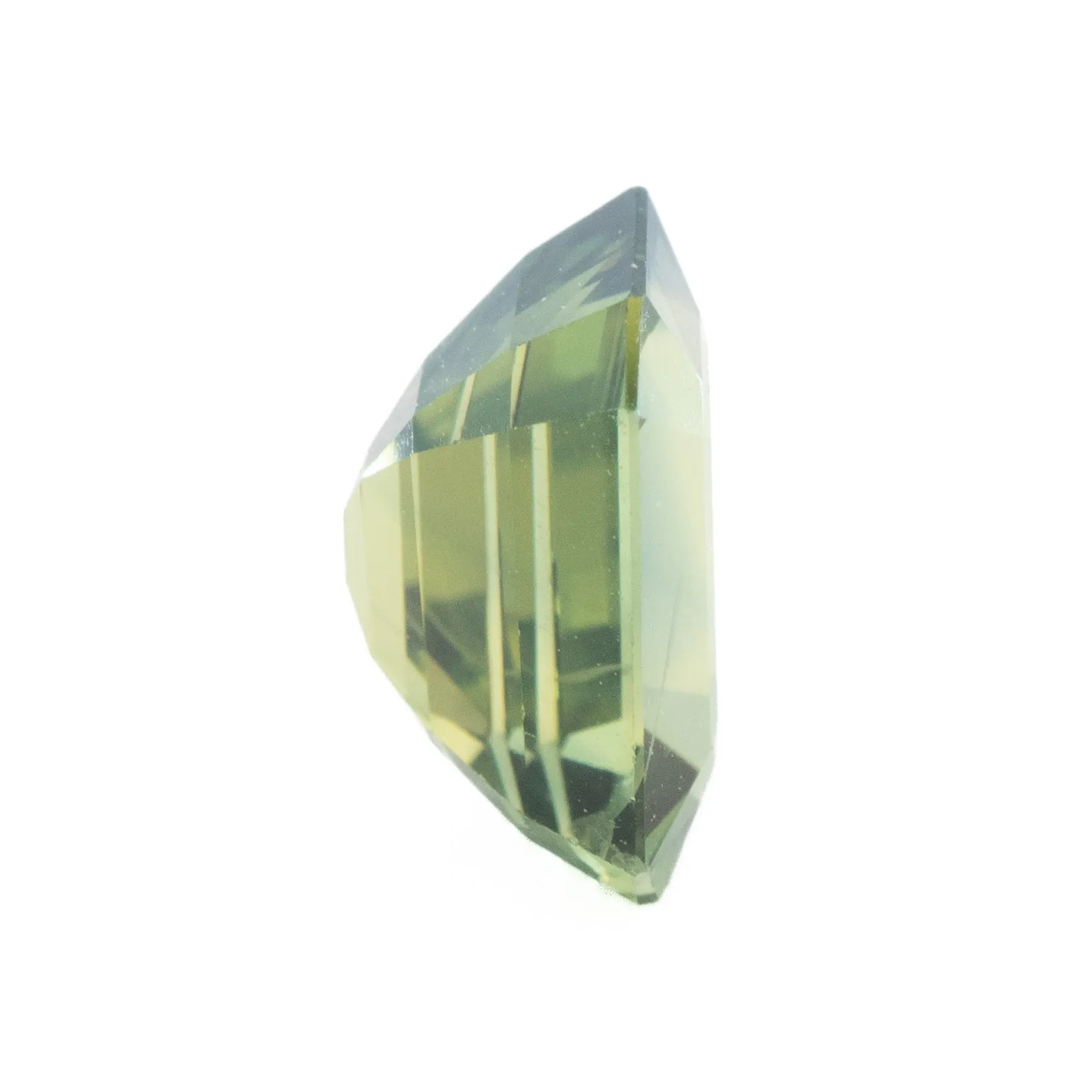 Green Emerald-Cut Sapphire | 2.02ct