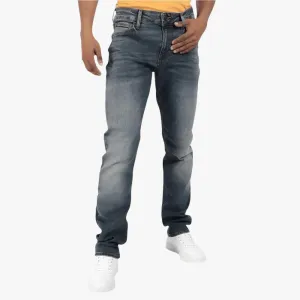 Guess Mens As2brent Slim Tapered Jean Dark Wash