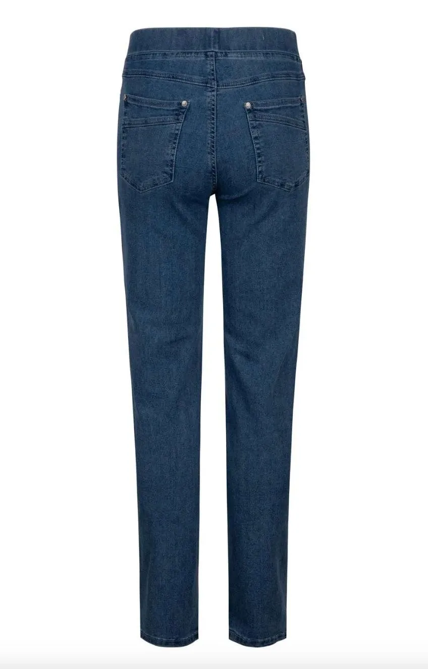 Gun Hill Womens Jump in Jean - Stone Wash
