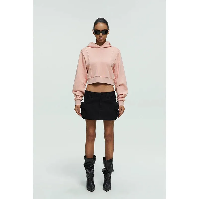 H-Shape Pocket Skirt Pants
