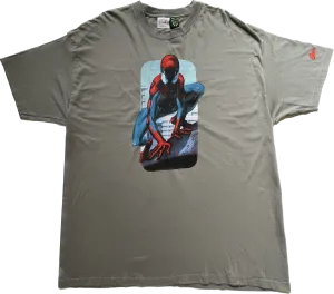 Hanes Grey Spiderman Graphic Tee
