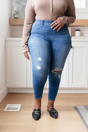 Hazel Blues® | Get Together Mid-Rise Skinny Jegging