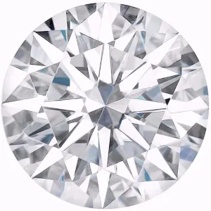 Hearts & Arrows Round Forever One Charles & Colvard Loose Moissanite Stone