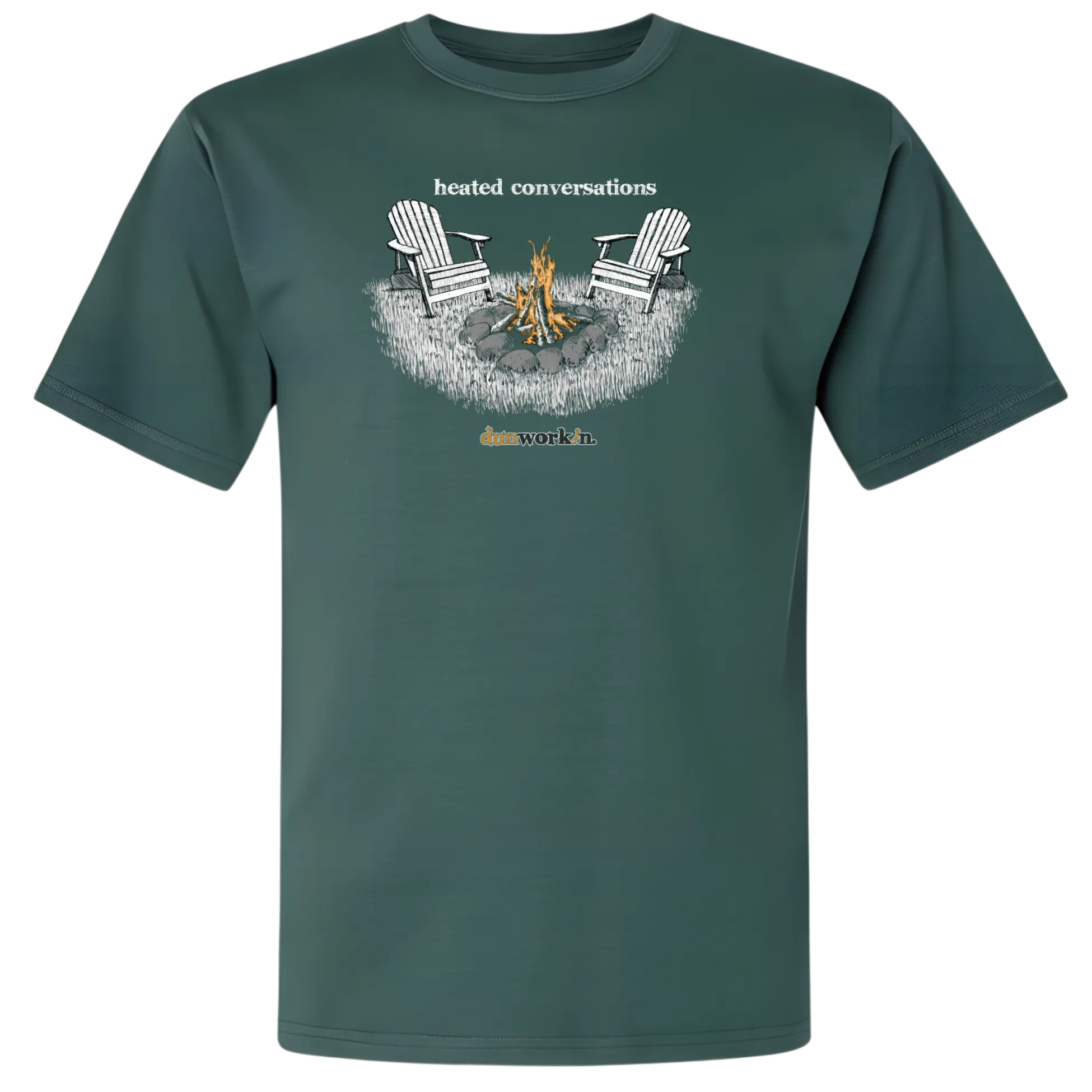 Heated Conversations Bonfire Men's Short Sleeve Tee