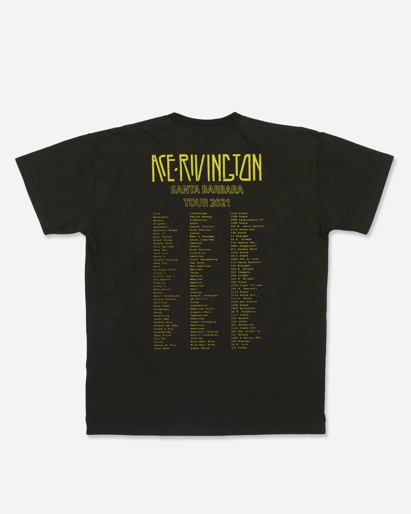 Heavy Tee - Crewneck SS - 2021 Monster Tour Black