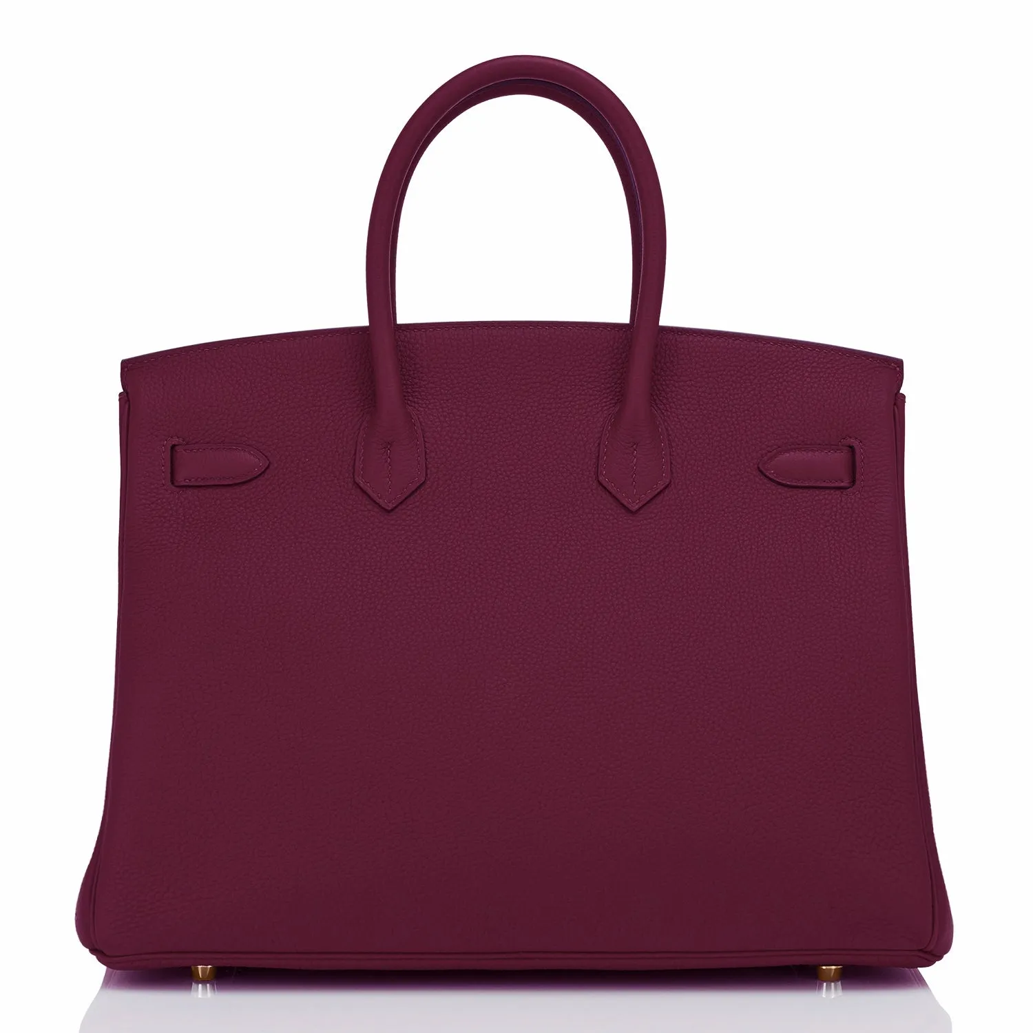 Hermes Rouge H Birkin 35 Togo Gold Hardware